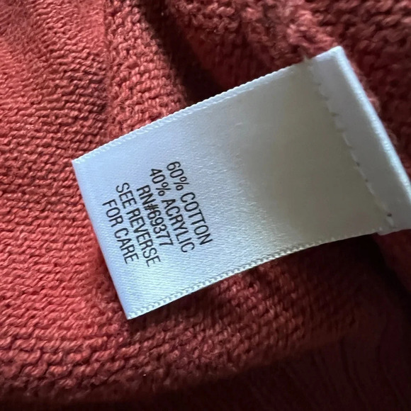 Sonoma Vintage Knitted Button Sweater Poncho Cape - Medium - Picture 5 of 5